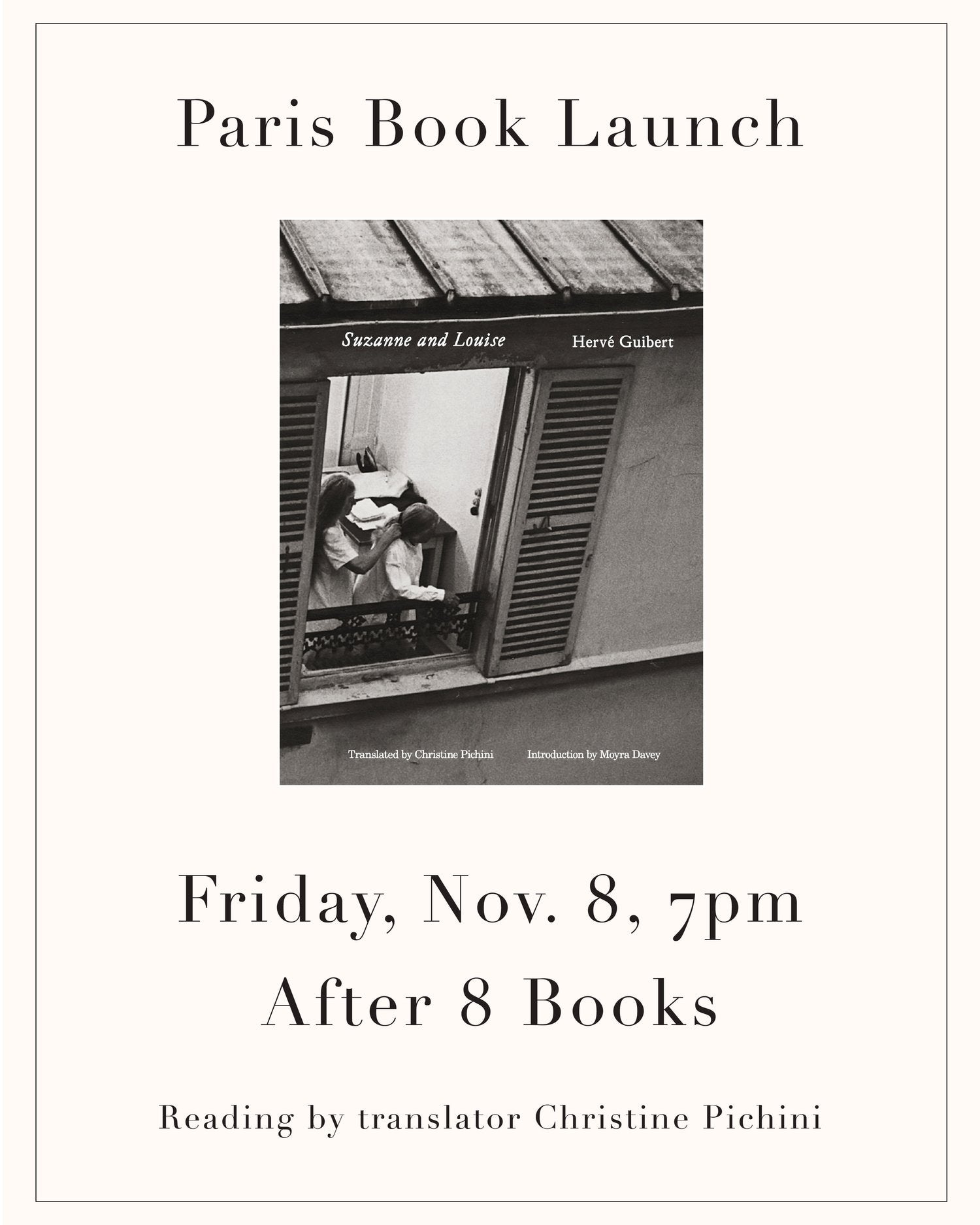 Paris Book Launch