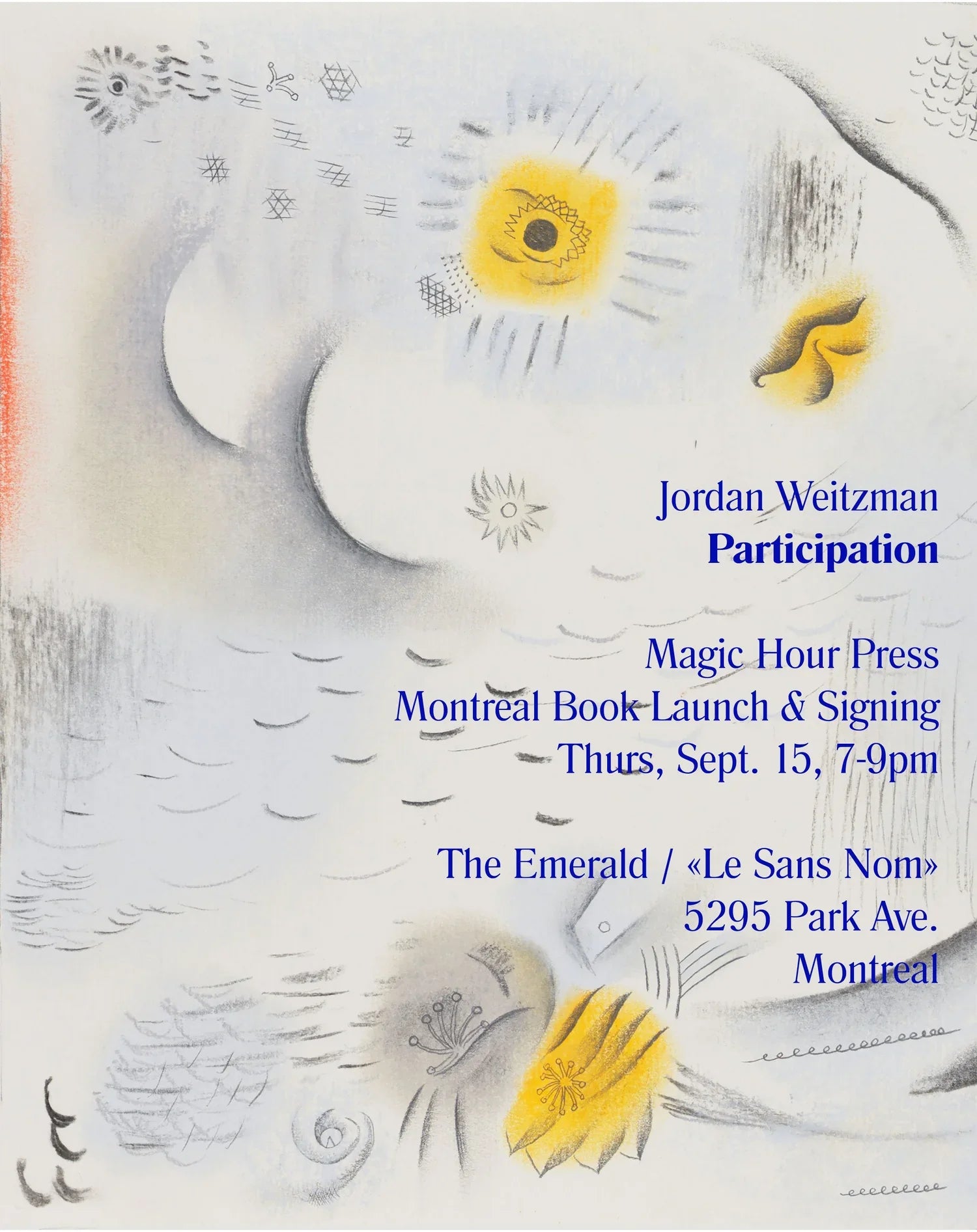 BOOK RELEASE - MONTREAL