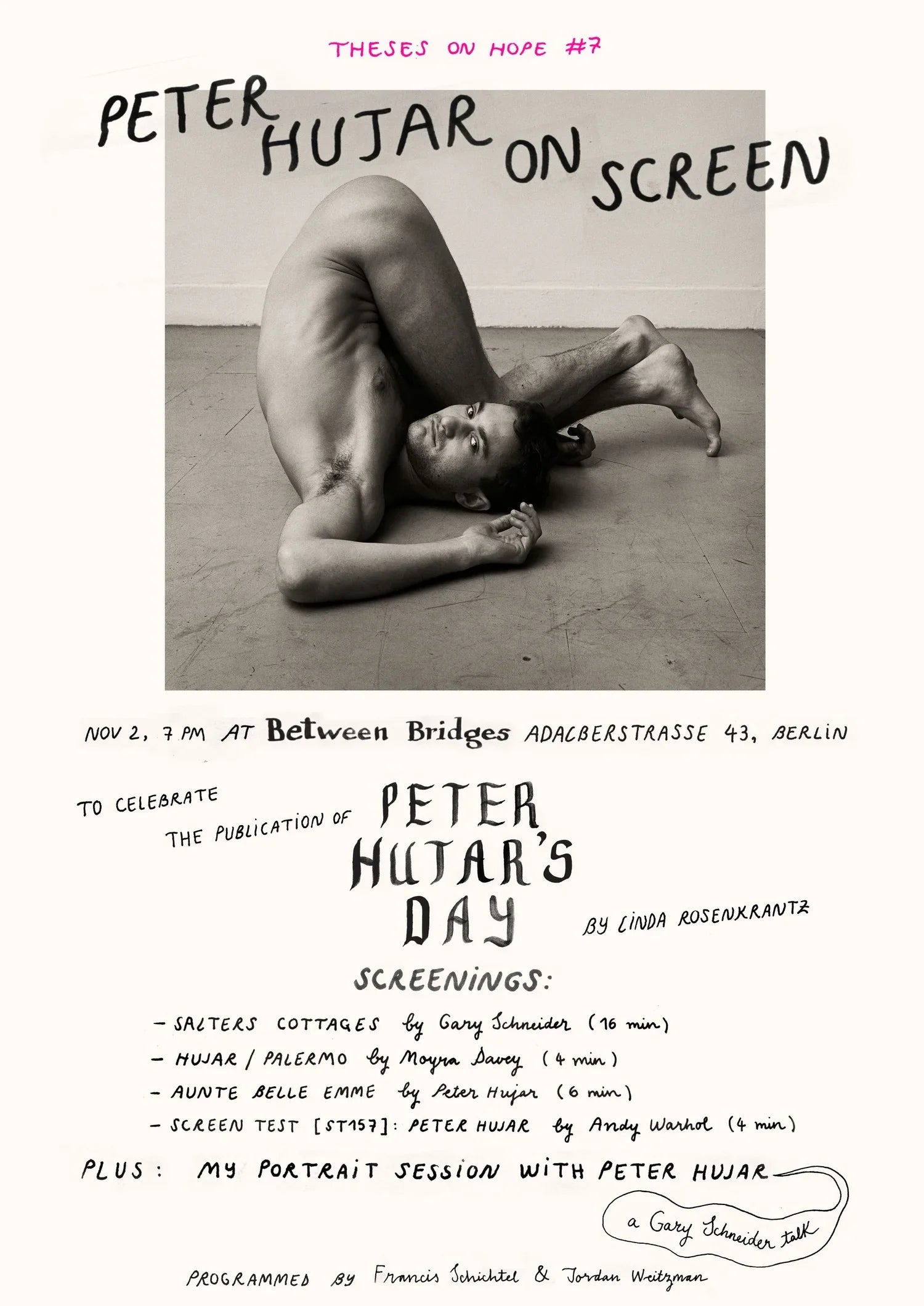 BOOK RELEASE EVENT AND SCREENINGS