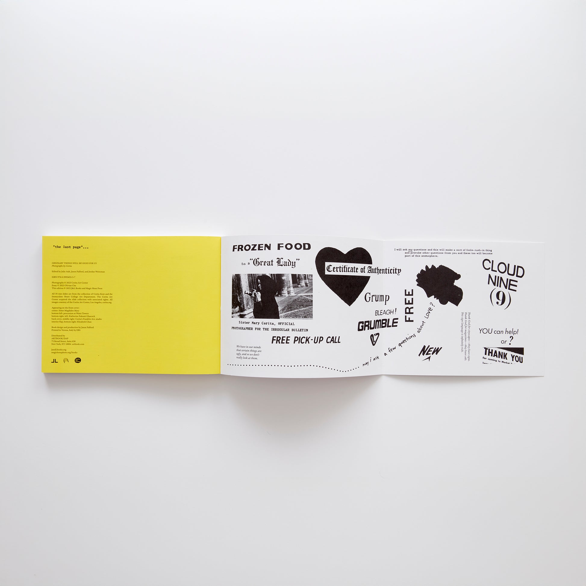 Ordinary Things Will Be Signs For Us: Photographs by Corita