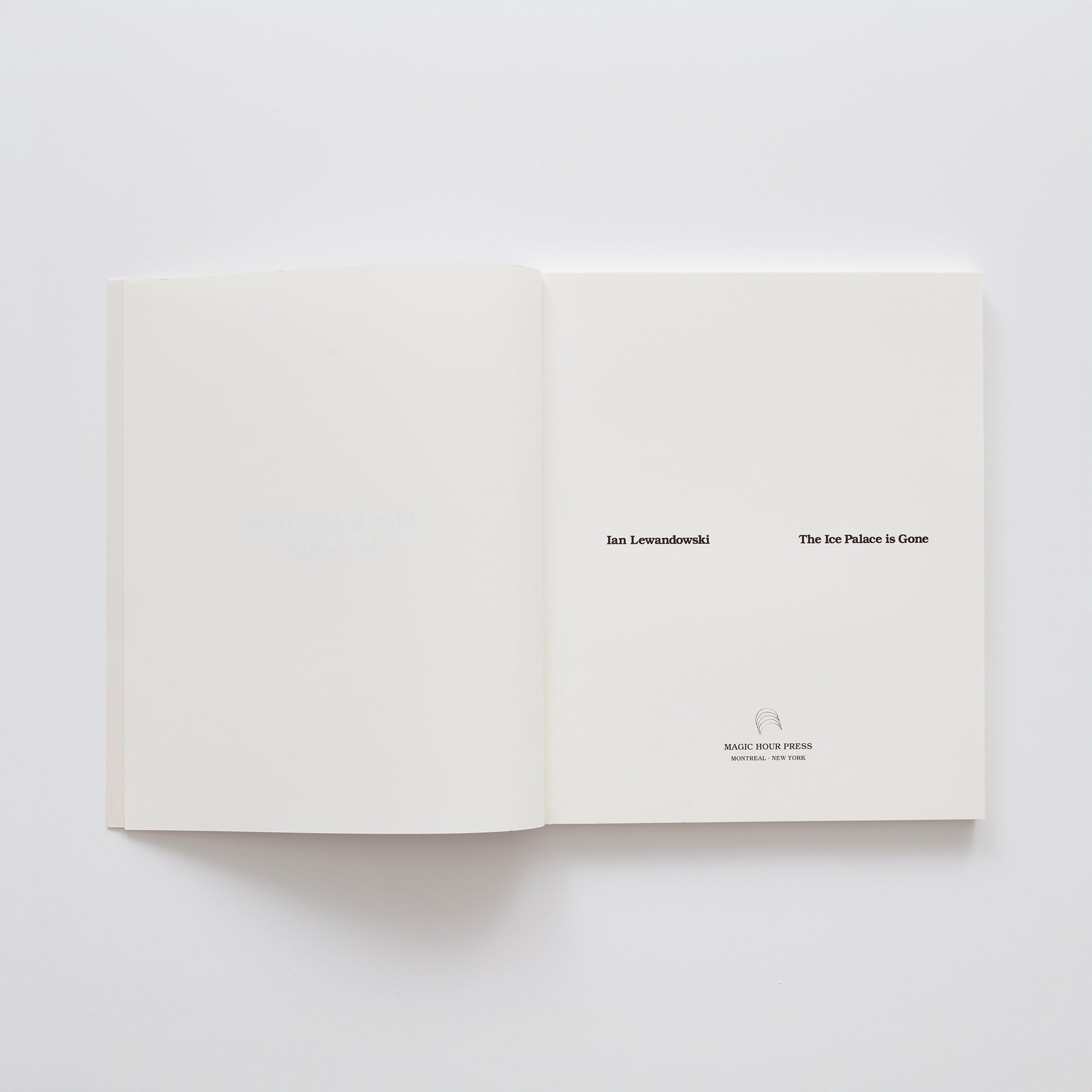 The Ice Palace is Gone